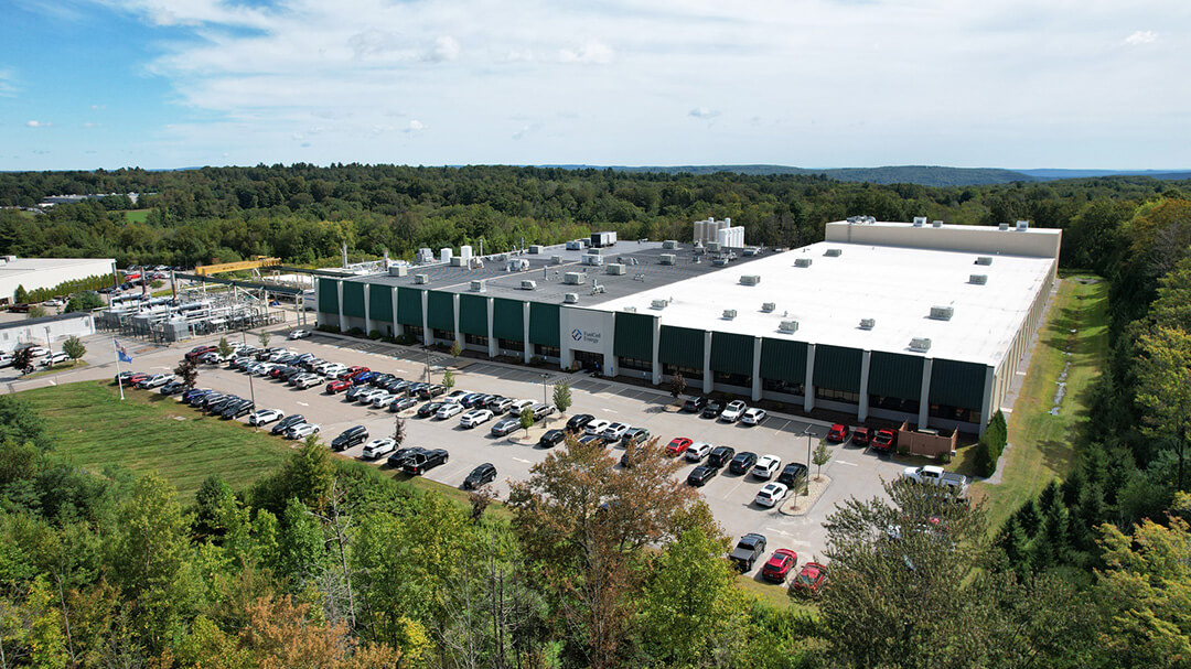 Fuel cell manufacturing headquarters in Torrington, CT.