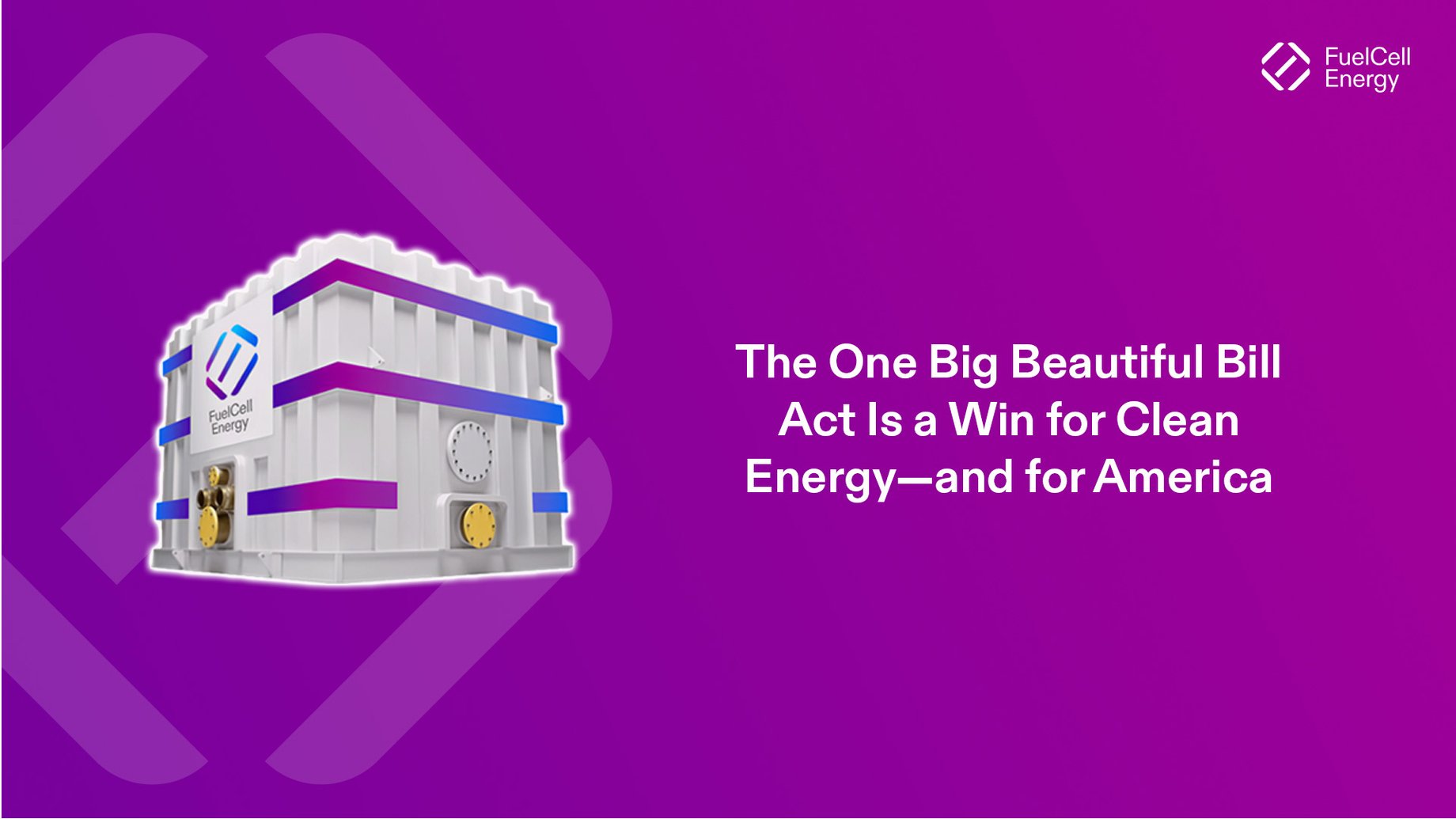 The One Big Beautiful Bill Act Is a Win for Clean Energy—and for America